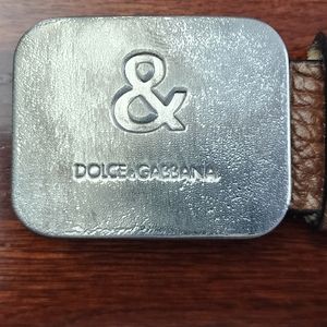 DOLCE & GABBANA UNISEX BELT.